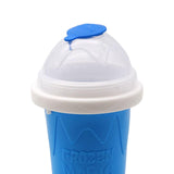 Maxbell Ice Slush Cup Homemade Fast Cooling Creative Milk and Ice Cream Make Holiday Blue