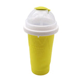 Maxbell Ice Slush Cup Homemade Fast Cooling Creative Milk and Ice Cream Make Holiday Yellow
