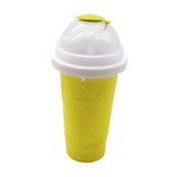 Maxbell Ice Slush Cup Homemade Fast Cooling Creative Milk and Ice Cream Make Holiday Yellow