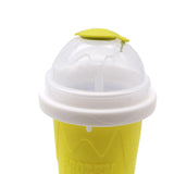 Maxbell Ice Slush Cup Homemade Fast Cooling Creative Milk and Ice Cream Make Holiday Yellow