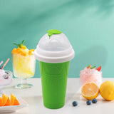 Maxbell Ice Slush Cup Homemade Fast Cooling Creative Milk and Ice Cream Make Holiday Green