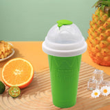 Maxbell Ice Slush Cup Homemade Fast Cooling Creative Milk and Ice Cream Make Holiday Green
