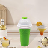 Maxbell Ice Slush Cup Homemade Fast Cooling Creative Milk and Ice Cream Make Holiday Green