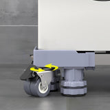 Maxbell Appliance Dolly Cart Portable for Laundry Pedestal Refrigerator Washer Dryer Gray