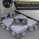 Maxbell Appliance Dolly Cart Portable for Laundry Pedestal Refrigerator Washer Dryer Gray
