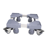 Maxbell Appliance Dolly Cart Portable for Laundry Pedestal Refrigerator Washer Dryer Gray