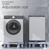 Maxbell Appliance Dolly Cart Portable for Laundry Pedestal Refrigerator Washer Dryer Black