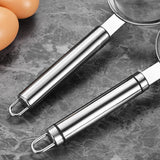 Maxbell 2Pcs Fine Mesh Strainer Multifunctional Flour Sifter for Cooking Juice Pasta Double wire handle