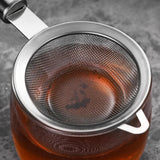 Maxbell 2Pcs Fine Mesh Strainer Multifunctional Flour Sifter for Cooking Juice Pasta Double wire handle