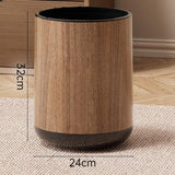 Maxbell Waste Basket 15L Garbage Bin Under Desk Household Hotel Home Study Trash Can Without Lid