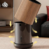 Maxbell Waste Basket 15L Garbage Bin Under Desk Household Hotel Home Study Trash Can Without Lid