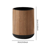 Maxbell Waste Basket 15L Garbage Bin Under Desk Household Hotel Home Study Trash Can Without Lid