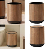 Maxbell Waste Basket 15L Garbage Bin Under Desk Household Hotel Home Study Trash Can Without Lid