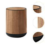 Maxbell Waste Basket 15L Garbage Bin Under Desk Household Hotel Home Study Trash Can With Lid