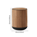 Maxbell Waste Basket 15L Garbage Bin Under Desk Household Hotel Home Study Trash Can With Lid