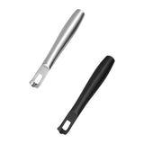 Maxbell Lemon Zester Peeler Portable Hand Tool Peeling Grater for Bar Potato Kitchen Silver