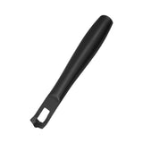 Maxbell Lemon Zester Peeler Portable Hand Tool Peeling Grater for Bar Potato Kitchen Black