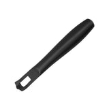 Maxbell Lemon Zester Peeler Portable Hand Tool Peeling Grater for Bar Potato Kitchen Black