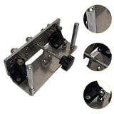 Maxbell Knife Sharpening Frame Woodworking Grinding Fixture for Planer Scissors Red