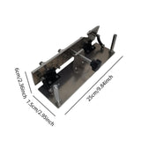 Maxbell Knife Sharpening Frame Woodworking Grinding Fixture for Planer Scissors White