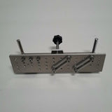 Maxbell Knife Sharpening Frame Woodworking Grinding Fixture for Planer Scissors White