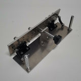 Maxbell Knife Sharpening Frame Woodworking Grinding Fixture for Planer Scissors White