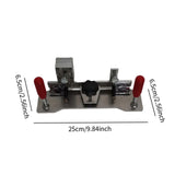 Maxbell Knife Sharpening Frame Woodworking Grinding Fixture for Planer Scissors Black