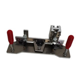 Maxbell Knife Sharpening Frame Woodworking Grinding Fixture for Planer Scissors Green