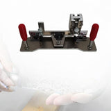 Maxbell Knife Sharpening Frame Woodworking Grinding Fixture for Planer Scissors Green