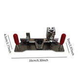 Maxbell Knife Sharpening Frame Woodworking Grinding Fixture for Planer Scissors Green