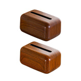 Maxbell PP Tissue Box Cover Lightweight Rectangular Napkin Organizer for Living Room Light Brown