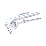 Maxbell Garlic Press Ergonomic Handle Sturdy Construction Professional Garlic Mincer