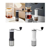 Maxbell Hand Crank Coffee Grinder Hand Crank Bean Mill for Coffee Lover Gifts Office Black