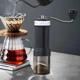 Maxbell Hand Crank Coffee Grinder Hand Crank Bean Mill for Coffee Lover Gifts Office Black
