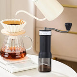 Maxbell Hand Crank Coffee Grinder Hand Crank Bean Mill for Coffee Lover Gifts Office Black