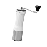 Maxbell Hand Crank Coffee Grinder Hand Crank Bean Mill for Coffee Lover Gifts Office White