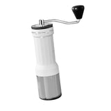 Maxbell Hand Crank Coffee Grinder Hand Crank Bean Mill for Coffee Lover Gifts Office White