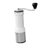 Maxbell Hand Crank Coffee Grinder Hand Crank Bean Mill for Coffee Lover Gifts Office White