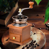 Maxbell Manual Coffee Grinder Decor Display Hand Coffee Mill for Counter Cafe Picnic
