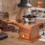 Maxbell Manual Coffee Grinder Decor Display Hand Coffee Mill for Counter Cafe Picnic