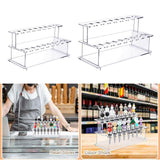 Maxbell Wine Bottle Stopper Display Stand Display Riser for Kitchen Countertop Party S
