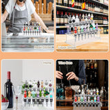 Maxbell Wine Bottle Stopper Display Stand Display Riser for Kitchen Countertop Party S