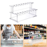 Maxbell Wine Bottle Stopper Display Stand Display Riser for Kitchen Countertop Party L