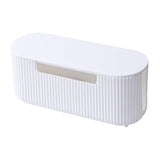 Maxbell Cable Management Box Wire Storage Cable Organizer for Cords Computer USB Hub White