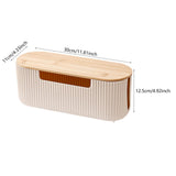 Maxbell Cable Management Box Office Cable Organizer for USB Hub Cover TV Wires Cords Beige
