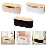 Maxbell Cable Management Box Office Cable Organizer for USB Hub Cover TV Wires Cords Beige