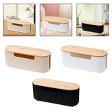 Maxbell Cable Management Box Office Cable Organizer for USB Hub Cover TV Wires Cords Beige