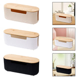 Maxbell Cable Management Box Office Cable Organizer for USB Hub Cover TV Wires Cords Beige