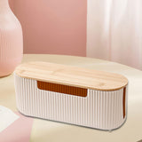 Maxbell Cable Management Box Office Cable Organizer for USB Hub Cover TV Wires Cords Beige