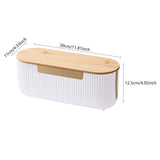 Maxbell Cable Management Box Office Cable Organizer for USB Hub Cover TV Wires Cords White